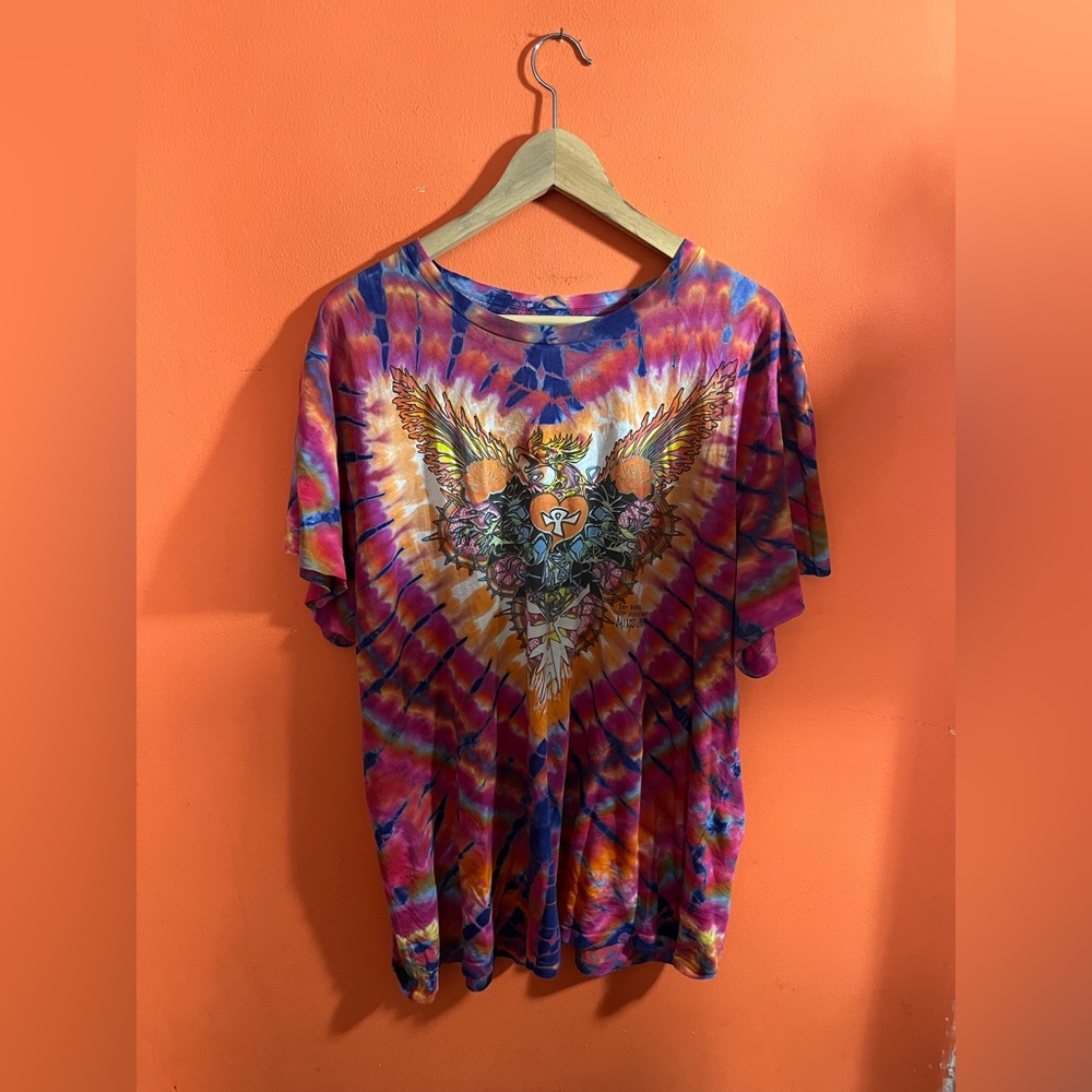 Authentic Vintage 1980 Grateful Dead Phoenix Print Tee Shirt by Mikio
